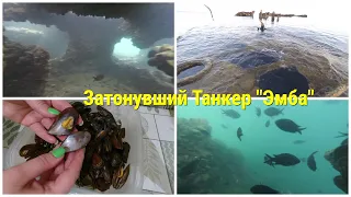 Самый лучший день!Мы на затонувшем танкере "Эмба".05.08.2020.