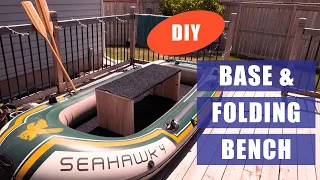 Intex Seahawk 4 Inflatable Boat DIY Folding Bottom and Folding Bench