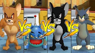 Tom and Jerry in War of the Whiskers Tom Vs Monster Jerry Vs Monster Jerry Vs Robot Cat (Master CPU)