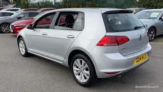 VOLKSWAGEN GOLF SE TDI BLUEMOTION TECHNOLOGY SILVER 2014