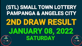 2nd Draw STL Pampanga, STL Angeles January 8 2022 (Saturday) Result | SunCove Draw, Lake Tahoe Draw