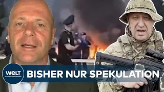 PUTINS KRIEG: Abgestürzt - Tod von Wagner-Chef Jewgeni Prigoschin ist noch unbestätigt | WELT Thema