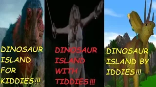 THE DINOSAUR ISLAND TRILOGY - Rick Raptor Reviews