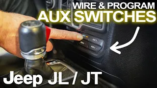 How to Wire and Program Your Factory Aux Switches - Jeep Wrangler & Gladiator