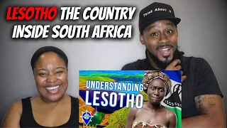 🇱🇸 THE COUNTRY INSIDE SOUTH AFRICA American Couple React "Understanding Lesotho"