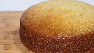 Vanilla Sponge Cake Recipe by FoodCode(No Egg, No Oven)