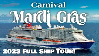 Carnival Mardi Gras 2023 Full Cruise Ship Tour!