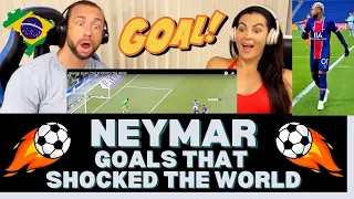 Neymar Goals That Shocked The World Reaction Video - HE'S THE MASTER OF USING THE CHIP TO FINISH!