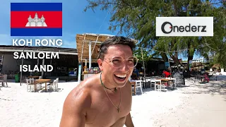 $7 ISLAND HOSTEL IN CAMBODIA 🇰🇭 (ONEDERZ HOSTEL)