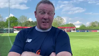 CFCTV: Steve Watson post match Brackley (a)