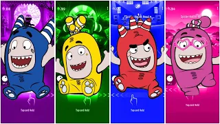 Oddbods Pogo 🆚️ Oddbods  Bubbles 🆚️ Oddbods Fuse 🆚️ Oddbods Newt 🎶 Tiles Hop Edm Rush