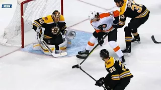 Nolan Patrick feeds Jakub Voracek with amazing through legs pass