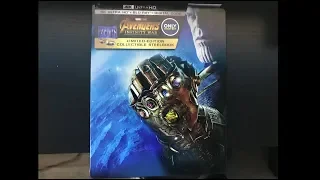 UNBOXING Of Avengers: Infinity War “Steelbook” 4K (COLLECTORS) Best Buy Exclusive (4K/UHD+Blu-Ray)