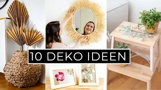 DIY SOMMERDEKO im Boho-Stil 2022 | Einfache & schnelle Dekoideen für Balkon, Terrasse & Wohnung