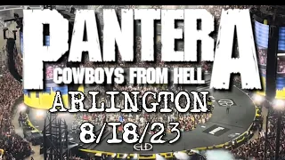 PANTERA Live @ AT&T Stadium, Arlington, Texas 2023