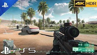 (PS5)Battlefield 2042 | HOURGLASS Qatar Multiplayer Next-Gen Graphics Gameplay [4K 60FPS HDR]