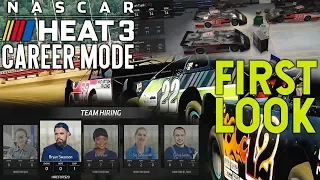 NASCAR Heat 3 Career Mode/Owner Mode | The First Look/My Thoughts