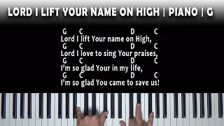 Lord I Lift Your Name On High | Piano Tutorial | G