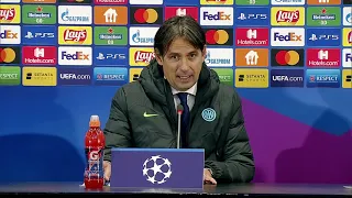 Sheriff Tiraspol 1-3 Inter Milan | Simone Inzaghi | Post Match Press Conference | Champions League