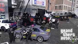 Penangkapan Transaksi Senjata ILEGAL Besar Besaran || GTA 5 Mod Polisi Indonesia