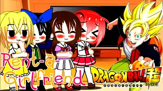 🍥🐲Rent a Girlfriend Reaccionan a Goku🐲🍥| ✨2/3✨| ❤️Gacha Club❤️ (Ver hasta el final)