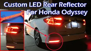 Custom LED Rear Reflector Mod For Honda Odyssey 2018+