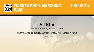 All Star, arr. Nick Baratta - Score & Sound