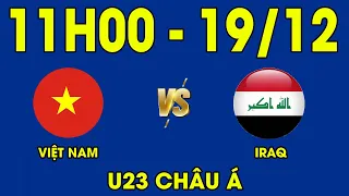 🔴U23 Việt Nam - U23 Iraq | Đội Quân Rồng Vàng Thị Uy Sức Mạnh Khiến Đối Thủ Bị Dồn Ép