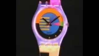 Swatch watch ad (80s)