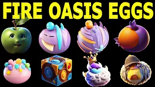 Fire Oasis Eggs | My Singing Monsters | MonsterBox 5