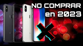 5 Razones para NO COMPRAR el iPhone X en 2023! ¿LA PEOR OPCIÓN AHORA MISMO?