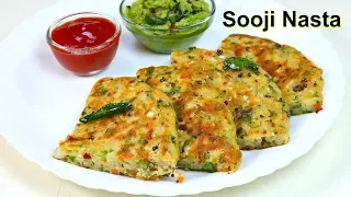 सूजी का झटपट आसान और हेल्दी नाश्ता | Sooji breakfast Recipe | Handvo | KabitasKitchen