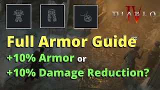 Armor and Damage Reduction Full Guide - Diablo 4