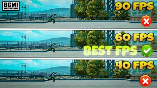 Best FPS? 90 FPS vs 60 FPS vs 30 FPS Does FPS Matter? FPS Comparison For BGMI PUBG MOBILE