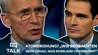 STOLTENBERG: Drohung mit Atomkrieg! "Gefährlich! Wir beobachten sehr genau, was Russland unternimmt"