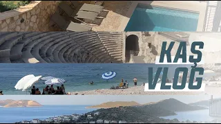 Kaş Tatili Vlog | Kaş'ta Gezilecek Yerler, Plajlar, En Güzel Mekanlar, Manzaralı Airbnb Turu