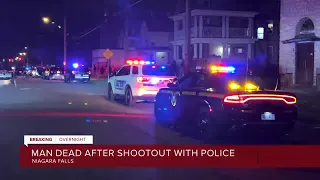 Niagara Falls Police involved in a deadly shooting