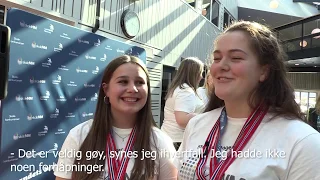 Tok sølvmedalje på hjemmebane under Skole-NM