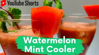 Watermelon Mint Cooler | Watermelon Mojito | #Shorts | Summer Drink | Sangeeta's Food Paradise