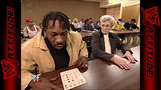 Booker T and Stone Cold at church bingo | WWF RAW (2001) 1