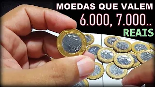 As Moedas de 1 Real Mais "Raras e Valiosas do Real Em Circulação! NÃO são Moedas Comuns!