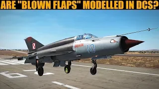 Questioned: Are "Blown Flaps" Modelled In DCS WORLD?