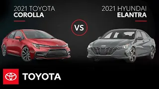 2021 Toyota Corolla vs 2021 Hyundai Elantra | All You Need to Know | Toyota