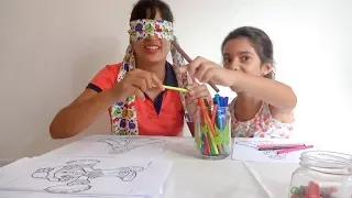 Desafio Colorindo com 3 cores - Yasmin Verissimo & Mamãe