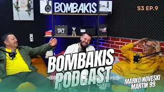 Bombakis Podcast S3E9 - Martin 99 & Marko Noveski - Tose Proeski bese mnogu cista dusa, pamuk covek