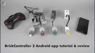BrickController 2 - gamepad app control for LEGO RC - tutorial & review