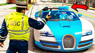 ГАИШНИК ОСТАНОВИЛ ХАГГИ ВАГГИ В ГТА 5 МОДЫ! POPPY PLAYTIME ПОППИ ОБЗОР МОДА GTA 5! ГТА МОД ИГРЫ MODS