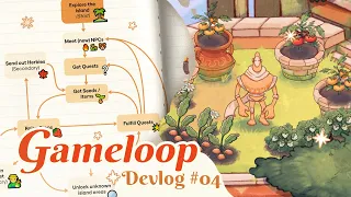 How we designed the Gameloop of our Indie Game! ⋆ ⁺₊ || GOLEMBERT Devlog #04