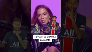 Anitta confiesa CHOQUE con Neymar #shorts