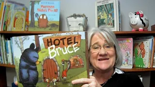 Kids Books Read Aloud "Hotel Bruce" by Ryan T Higgins read by Miss Dorothy at Goodnight Lighthouse